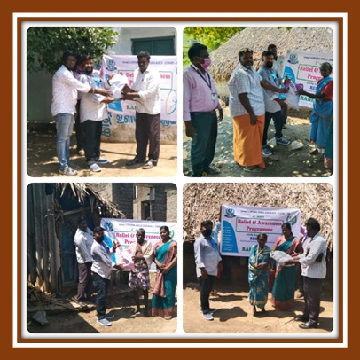 Groceries Distribution Poondi Village